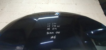 BMW X5 E70 LCI FACELIFT X6 E71 KAPOTA KRYT MOTORU BLACK 475 JEHLA NR 6