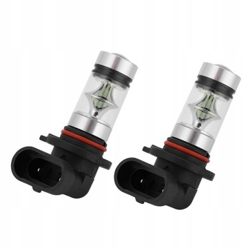 2шт H10 10W 8000K БЕЛЫЕ СВЕТОДИОДНЫЕ ЛАМПЫ