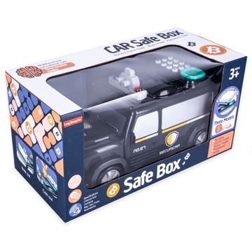 АВТОМОБИЛЬНАЯ КОПИЛКА ДЛЯ КОМБИНИРОВАННОГО СЕЙФА ТЯНЕТ БАНКНОТЫ