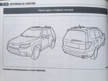 Руководство по эксплуатации Subaru Forester польское 2008-13 гг.