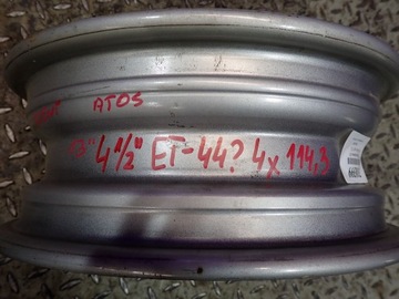 DISK OCELOVÝ HYUNDAI OE 4.5" X 13" 4X114.3 ET 44