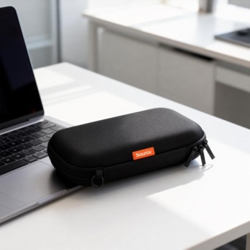 Корпус для 2,5/3,5-дюймового накопителя и Powerbank - прочный, ударостойкий, черный