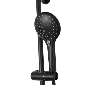 ДУШЕВОЙ НАБОР ТЕРМОСТАТА MIKE ЧЕРНЫЙ REA