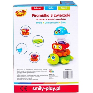 HAPPY PYRAMID SMILY PLAY ИГРУШКА ДЛЯ ВАННЫ