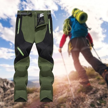 Men Hiking Pants Waterproof Scratch Resistant Long