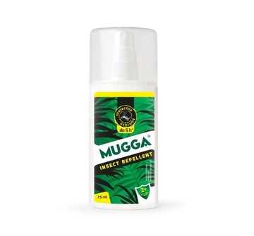 MUGGA SPRAY 9,5% DEET KLESZCZE KOMARY DLA DZIECI