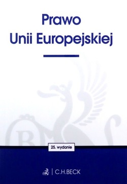 PRAWO UNII EUROPEJSKIEJ (KSIĄŻKA)