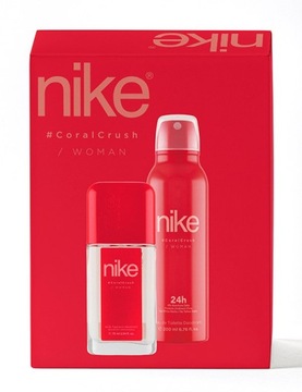 NIKE CORAL CRUSH ZESTAW SPRAY DNS 75ml + DEO SPRAY 200ml