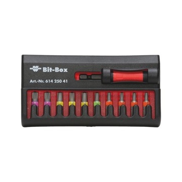 НАБОР ИЗ 10 БИТ С МАГНИТНЫМ ДЕРЖАТЕЛЕМ WYRTH