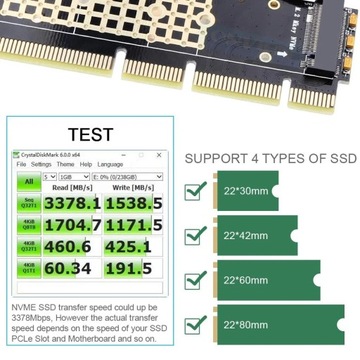 Адаптер SSD-PCI M.2