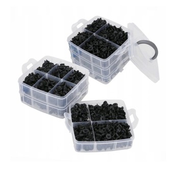 Булавки, зажимы автомобильные, 620 шт.