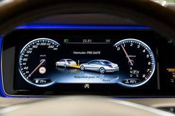 Mercedes Klasa S W222 Limuzyna 500 456KM 2015 Mercedes S 500 4Matic Long. Salon PL. Bezwypadkowy, zdjęcie 30