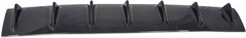 SPOILER DOKŁADKA DACH DACHOWA TUNING SHARK WING x7 STYL CARBON 85cm DYFUZOR