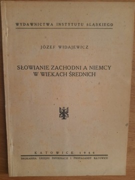 Widajewicz Słowianie Zachodni a Niemcy