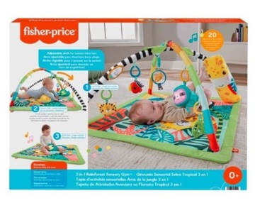 Mata edukacyjna 3w1 las tropikalny /Fisher Price