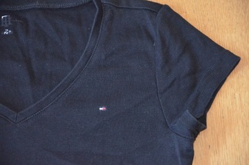 Tommy Hilfiger t-shirt/podkoszulka r. M/L czarna