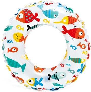 INTEX MAŁE KOŁO KÓŁKO DMUCHANE 51 CM DLA DZIECI DO PŁYWANIA WODY BASEN