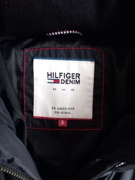 TOMMY HILFIGER KURTKA PIKOWANA PUCHOWA JESIEŃ ZIMA XS