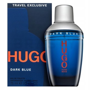 HUGO BOSS HUGO DARK BLUE 75ml woda toaletowa - USZKODZONE PUDEŁKO