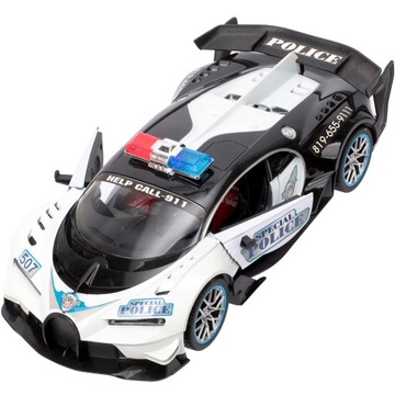 ПОЛИЦЕЙСКАЯ РАДИОМАШИНА СПОРТИВНАЯ АВТОМОБИЛЬ С УПРАВЛЕНИЕМ Полицейская RC ДВЕРИ С ДИСТАНЦИОННЫМ УПРАВЛЕНИЕМ