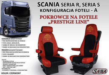 Чехлы на сиденья PRESTIGE LINE SCANIA R, S SERIES