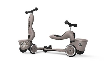 Детский самокат 2-в-1, Scoot and Ride, трехколесный + шлем XXS-S