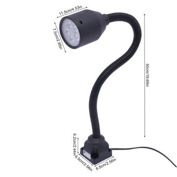 Светодиодное освещение для работы на станках с ЧПУ мощностью 5 Вт (110-220 В)