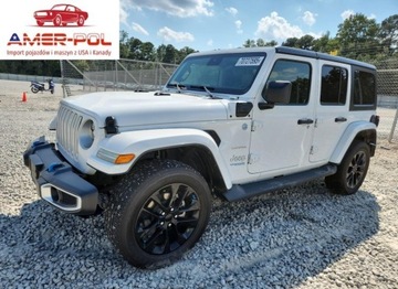 Jeep Wrangler IV 2022 Jeep Wrangler Unlimited Sahara 4XE 2022 2.0l 2.0 Hybryda 375KM