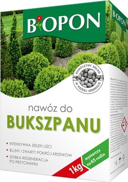 BIOPON Nawóz do bukszpanu 1kg NPK i mikroskładniki