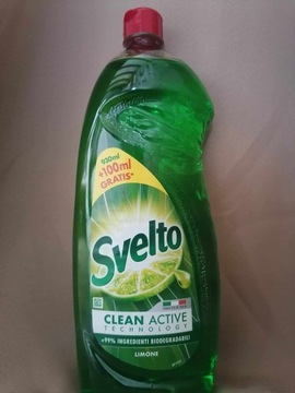 Svelto Limone - Płyn do mycia naczyń Cytryna 1,3 L