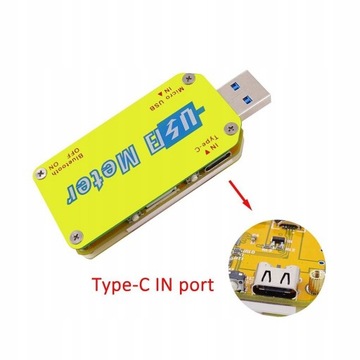 UM34 UM34C USB 3.0 Type-C Вольтметр тока