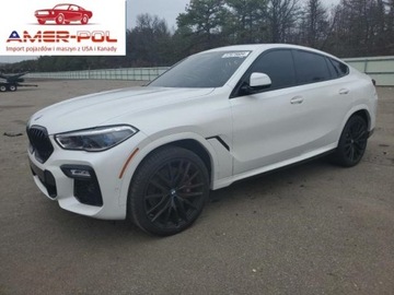 BMW X6 G06 2023 BMW X6 2021 BMW X6 M50I , silnik 4.4, 44, od ubezpieczyciela 4.4 Benzyna