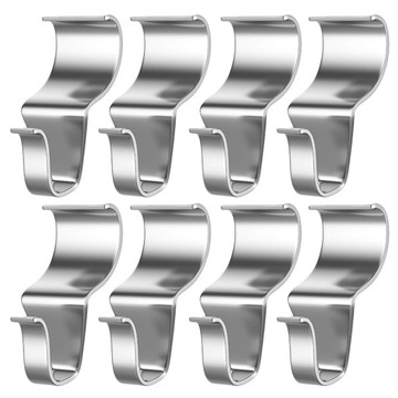 ZAŁĄCZ ZACISKI BEZ OTWORÓW HACZYKI ALUMINIOWE