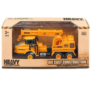 Dźwig Budowlany metalowo-plastikowy model