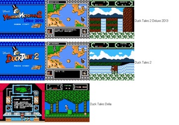 Darkwing Duck 1 + 2 Duck Tales 1 + 2: Pegasus NES