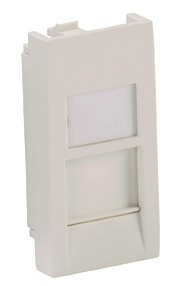 ADAPTER KEYSTONE 22.5x45mm Z PRZESŁONĄ MOSAIC