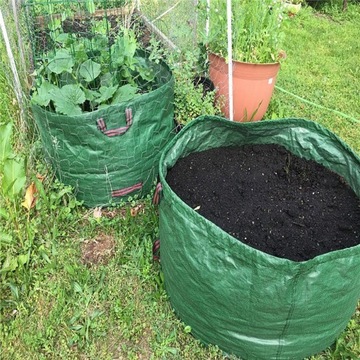 КОРЗИНА-КОНТЕЙНЕР САДОВАЯ СУМКА ДЛЯ ЛИСТЬЕВ ТРАВЫ STRONG