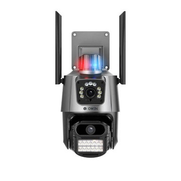 СОВРЕМЕННАЯ НАРУЖНАЯ КАМЕРА СИГНАЛИЗАЦИЯ 8MP WIFI 3в1 ДВОЙНОЙ 2 ОБЪЕКТИВ ICSEE