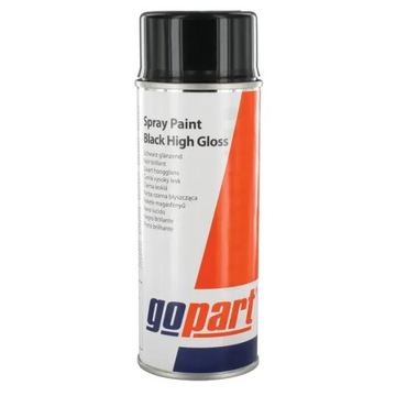 Lakier czarny farba połysk żywiczny akryl 400 ml
