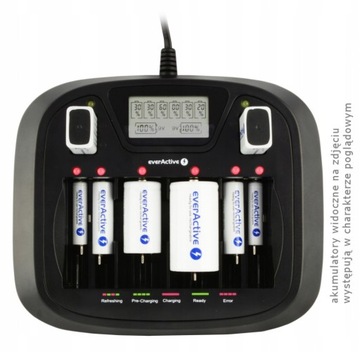 Универсальное зарядное устройство EverActive NC-900U Ni-MH USB