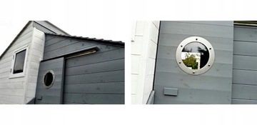 ПОРТХАУС 33СМ ДЛЯ ДВЕРЕЙ И СТЕН, ПРОЗРАЧНОЕ СТЕКЛО