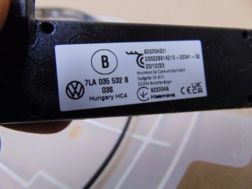 ANTÉNA VW TRANSPORTER T6 7LA035532B NOVÁ ORIGINÁLNÍ