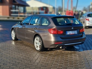 BMW Seria 3 F30-F31-F34 Touring 2.0 320d 184KM 2013 BMW 320d 184KM Modern X-Drive Jasne Skóry Navi El klapa Zarejestr w Polsce, zdjęcie 7