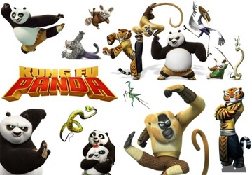 Tymczasowe Tatuaże Dla Dzieci Kung Fu Panda