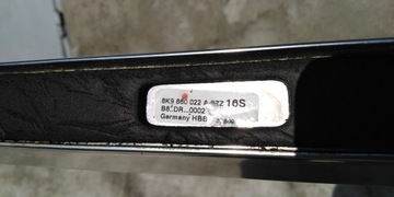 AUDI A4 B8 KOMBI STŘEŠNÍ NOSIČ STŘEŠNÍ CHRÓM KOMPLET ORIG