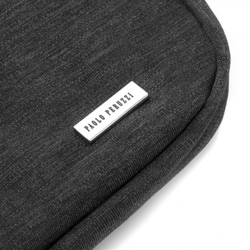 ЧЕРНАЯ СУМКА ДЛЯ НОУТБУКА PAOLO PERUZZI V-08-BL