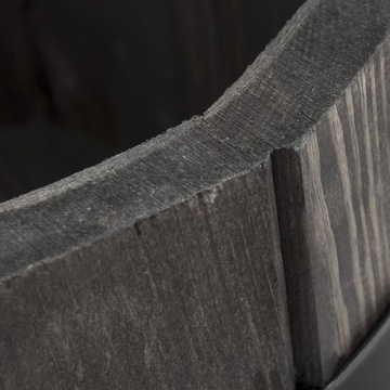 ЦВЕТНИК САДОВЫЙ ЦВЕТОЧНЫЙ ГОРШОК ДЕРЕВЯННЫЙ ГОРШОК D40