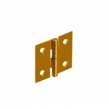 Zawias splatany 30x29x1mm 2szt ZS30 ocynk złoty DMX 80121