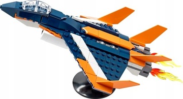 LEGO CREATORS РЕАКТИВНЫЙ ВЕРТОЛЕТ МОТОРНАЯ ЛОДКА 3в1