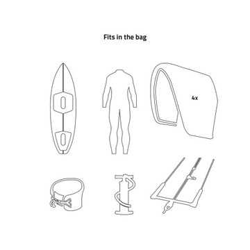 Quiver kite wave/surf Prolimit Elite